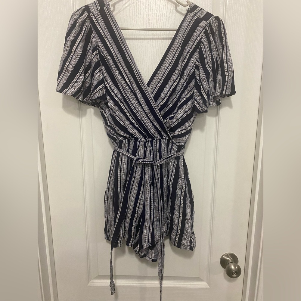 Juniors Striped Jumper